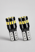 Ampoules LED T10 W5W blanc pour veilleuses et plafonnier