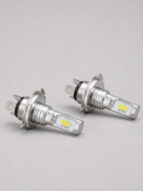 Ampoules LED H4 6000K blanc pur pour phares de voiture